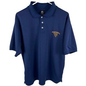 Vintage 90's Starter West Virginia University Mountaineers Football Polo Men M